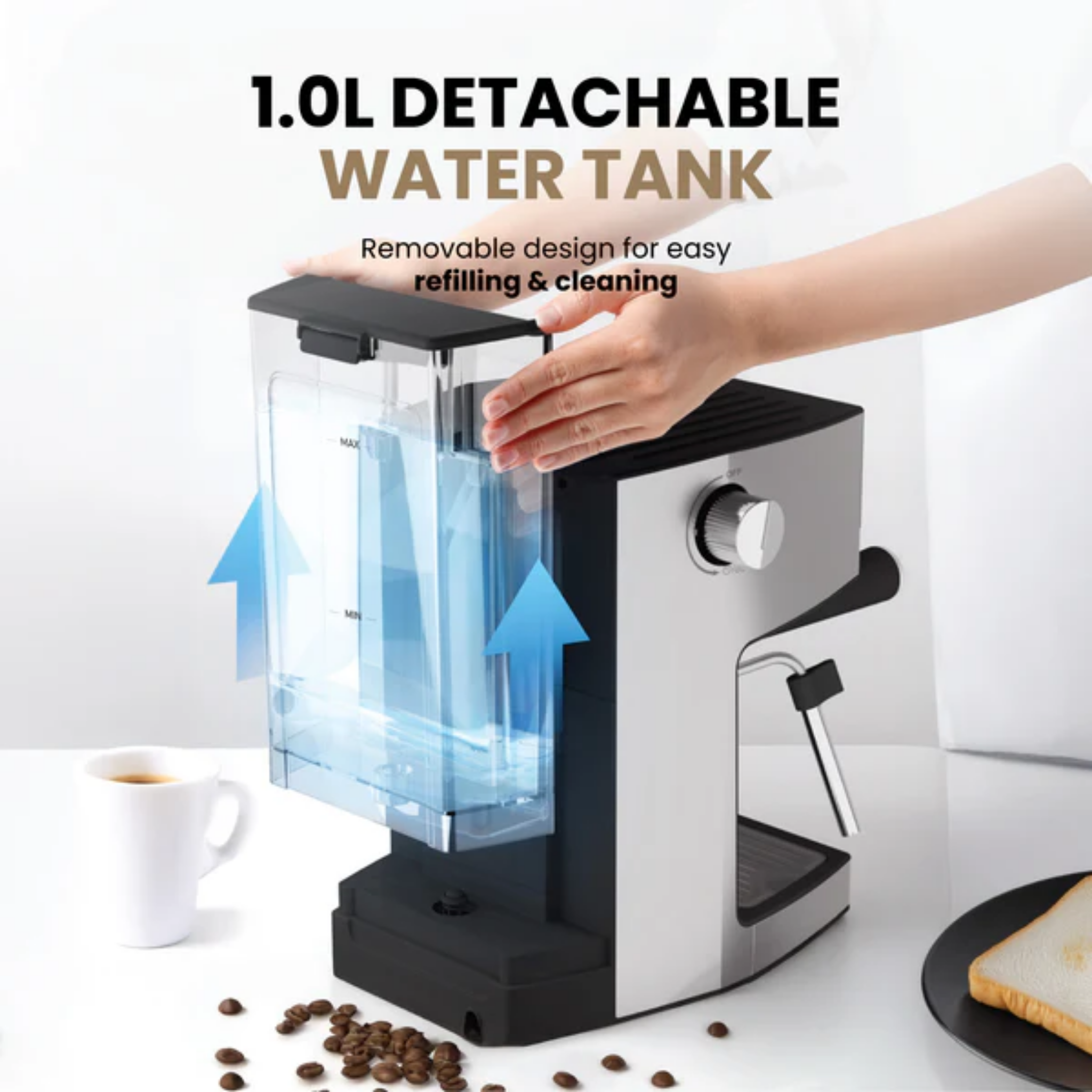 Russell Taylors 15-Bar Espresso Maker (EM1)