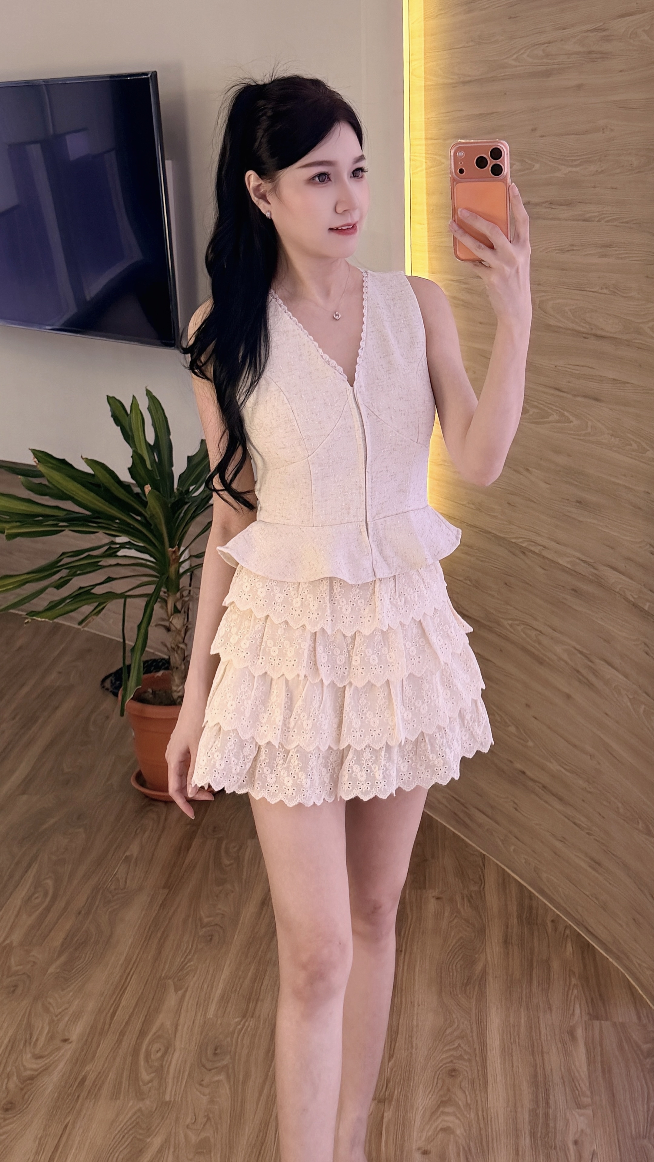 Bliss Lace Skort