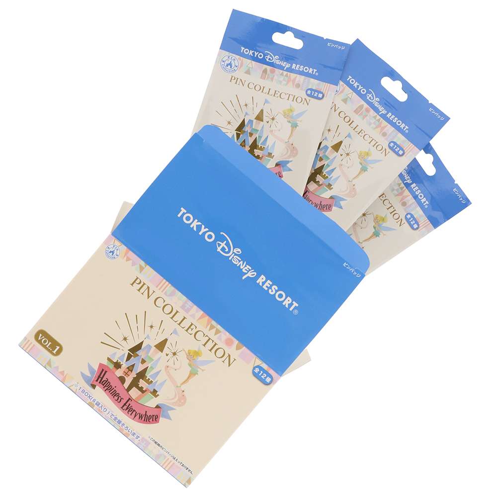 【預訂】TDR Disney Characters pin 12p