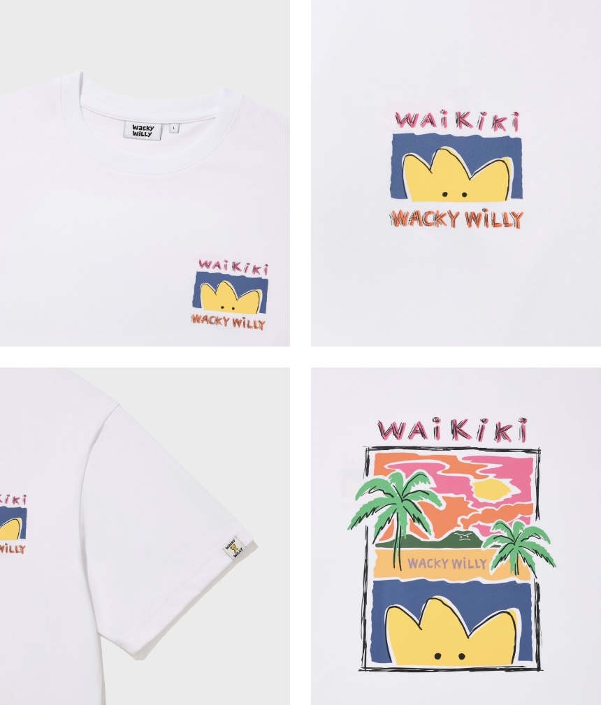🇰🇷韓國Wacky Willy短袖Tee