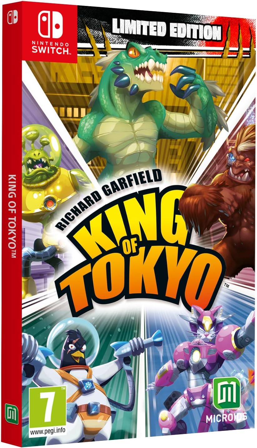【預售 21/5】NS 東京之王【限定版】King of Tokyo【Limited Edition】英文  (英文封面) PO0592