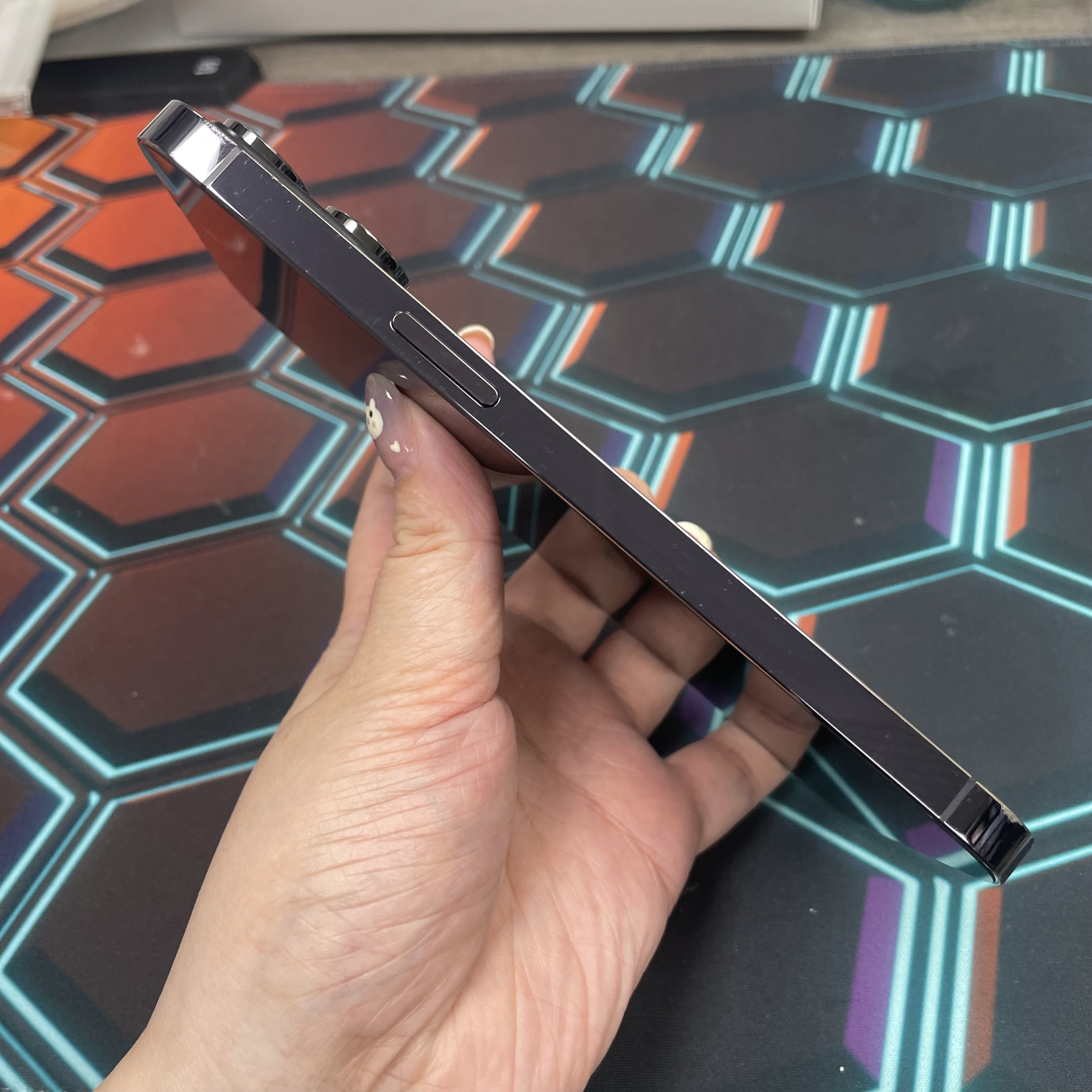 *6778 14 Pro max 超靚機 512GB 電100 紫色 purple