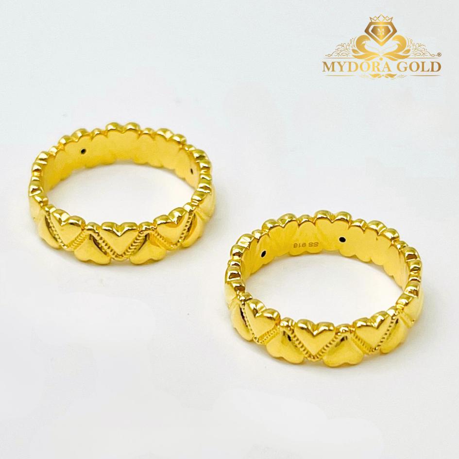 MYDORA Cincin LOVE Chain (5G) l EMAS 916/22K