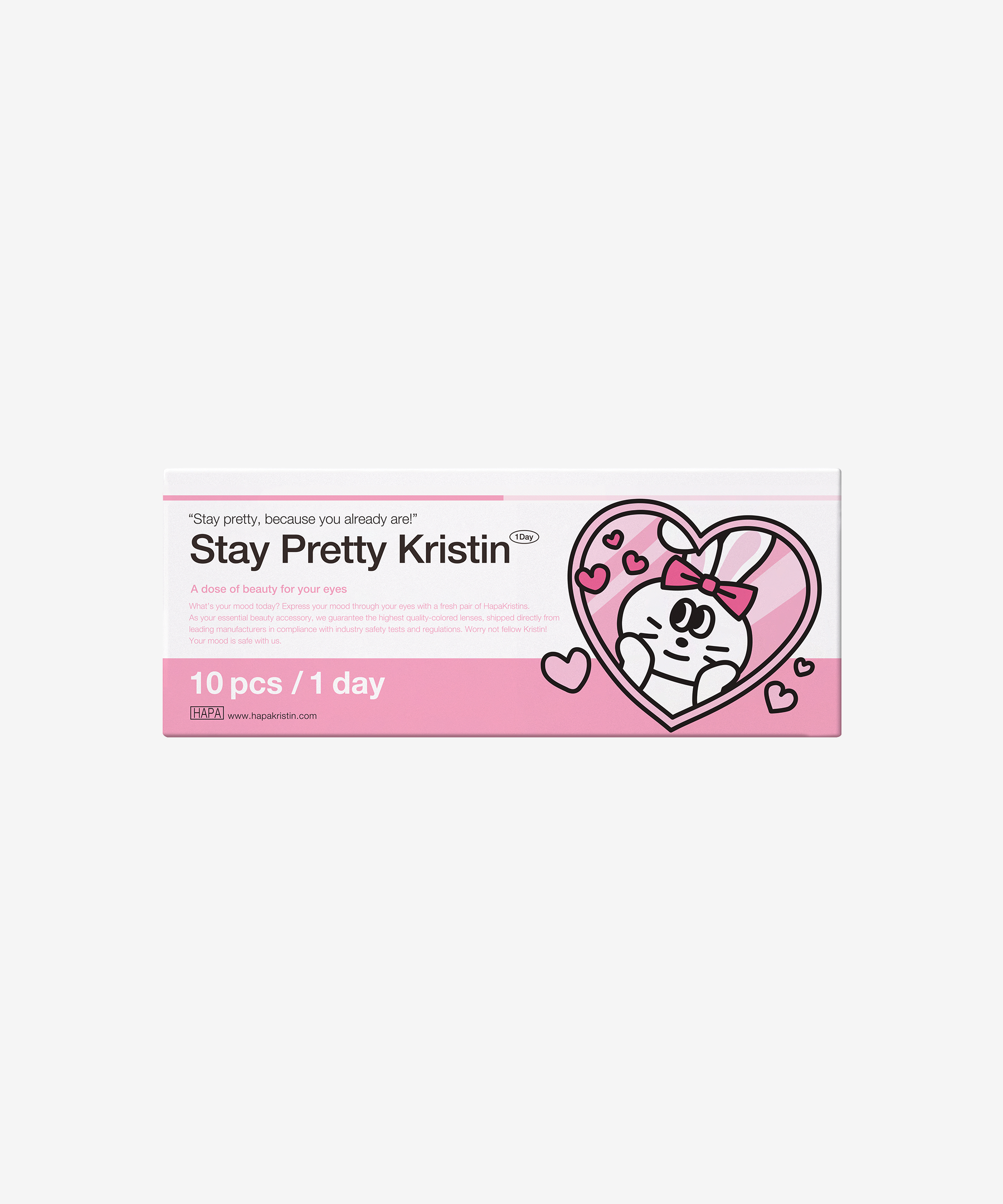 Hapa Kristin - Stay Pretty Kristin Teary Black (1day/10P)