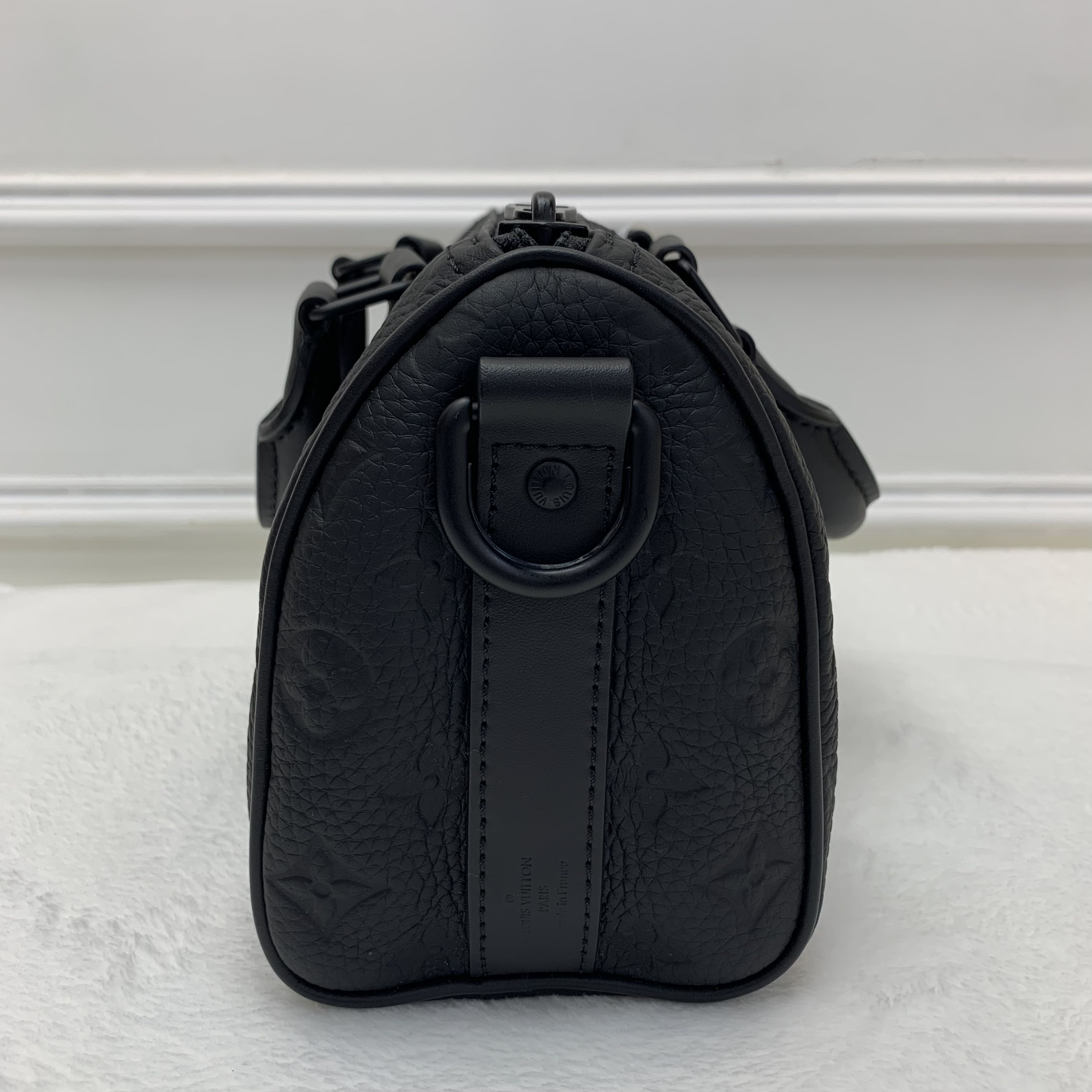 Full set超新淨✨LV Keepall 25 黑色壓紋