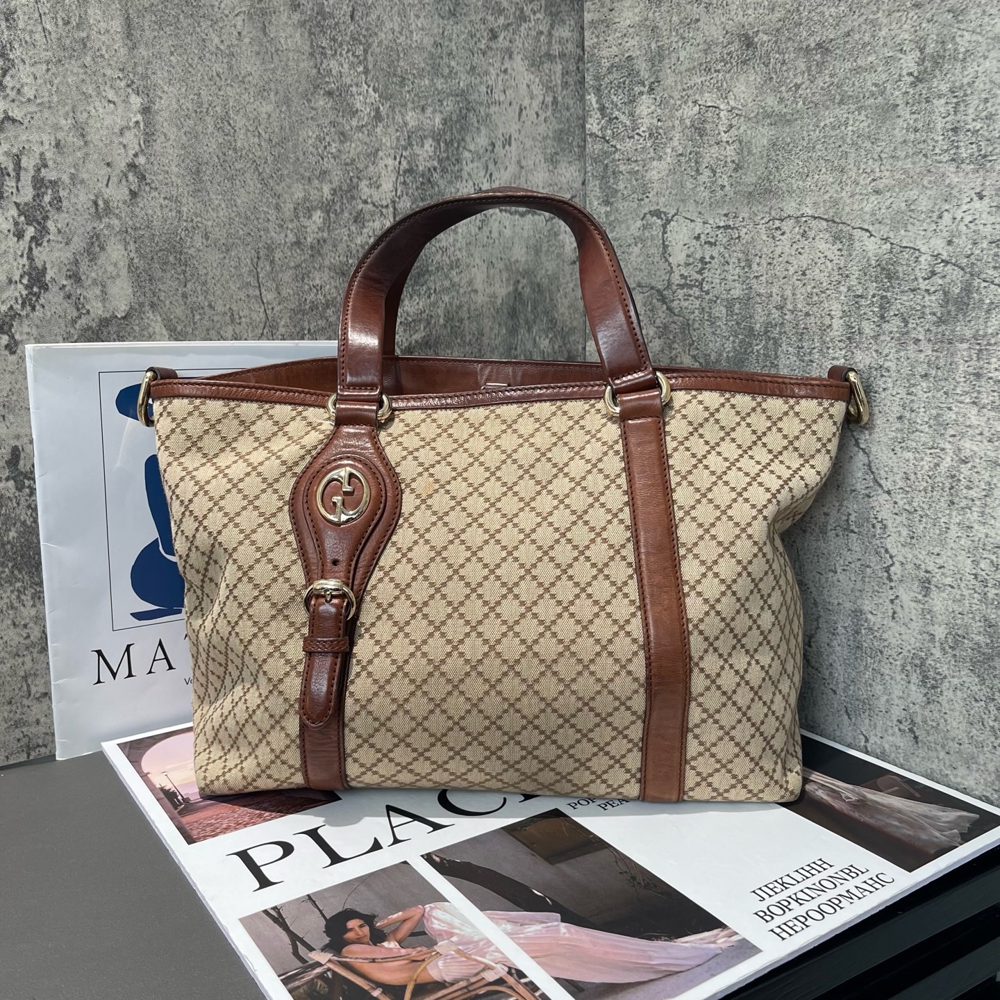 【預訂貨品】Gucci 帆布tote bag