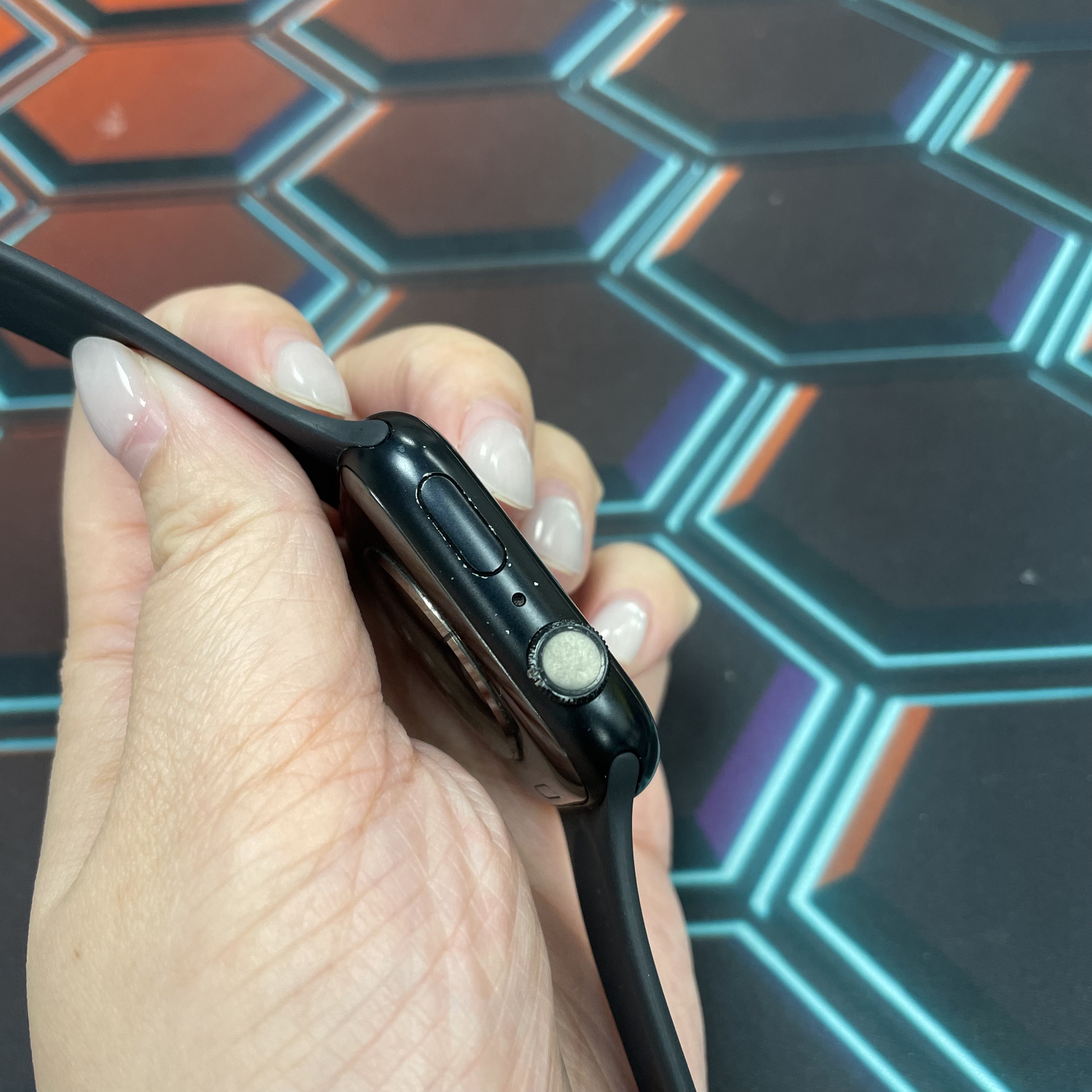 *669989 Apple Watch S9 靚機 45mm 黑色 black