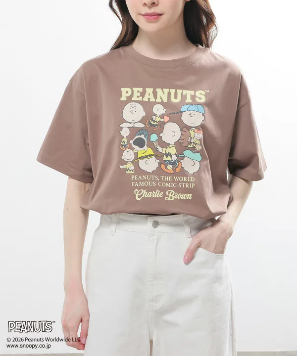 日本預訂📍日本Snoopy可愛圖案夏日短袖Tee