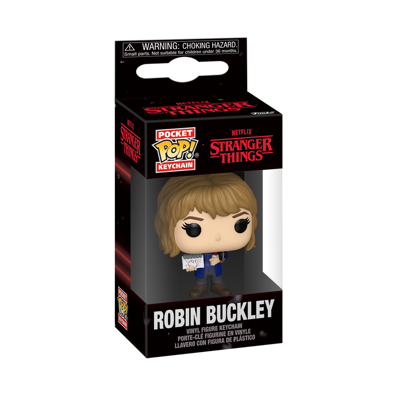 📦訂購 美國代購 Funko POP! STRANGER THINGS Robin Buckley Keychain 怪奇物語 鎖匙扣