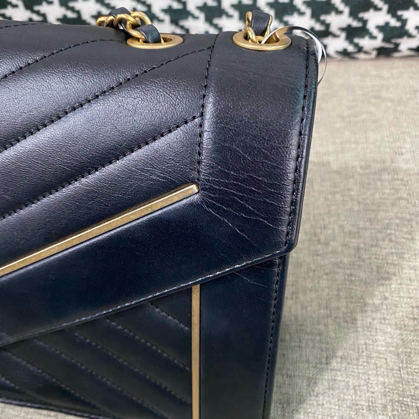 【預訂貨品】Chanel黑金信封包 