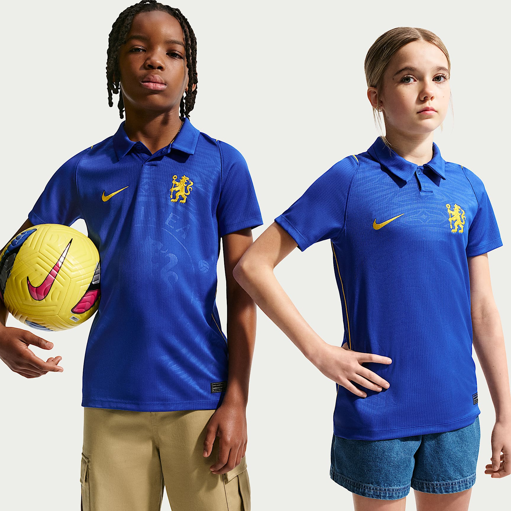 🏆重現九十年代榮耀！Nike Chelsea 車路士 2026-27 主場童裝球迷版球衣 (可加印字章) II1663