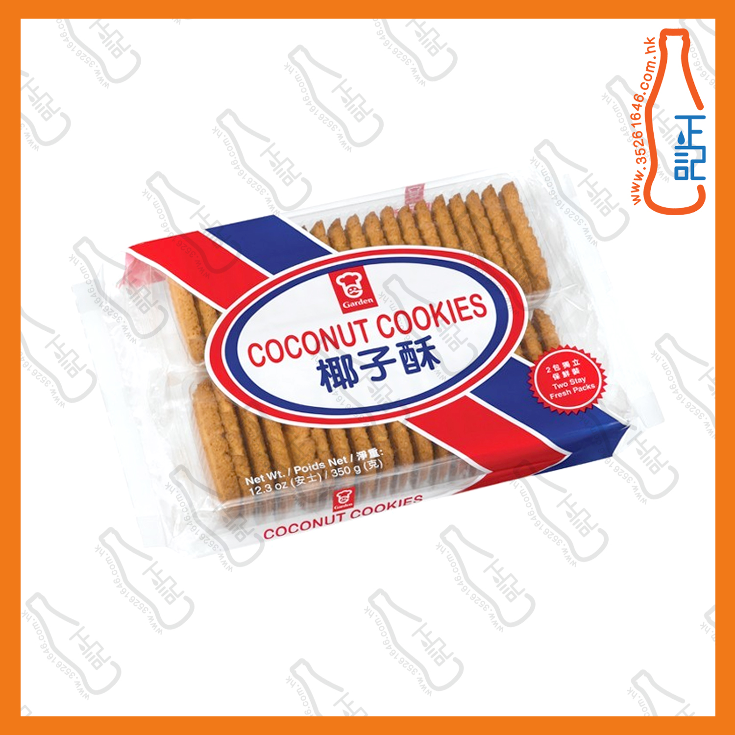 ==嘉頓 椰子酥 350g /包