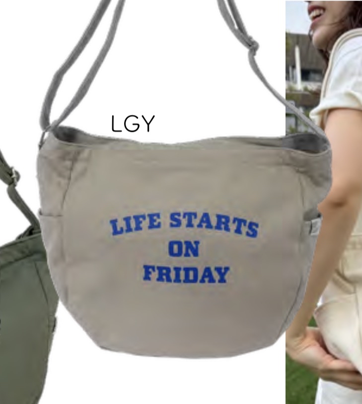 JOUET 灰色帆布大袋 J7522LGY