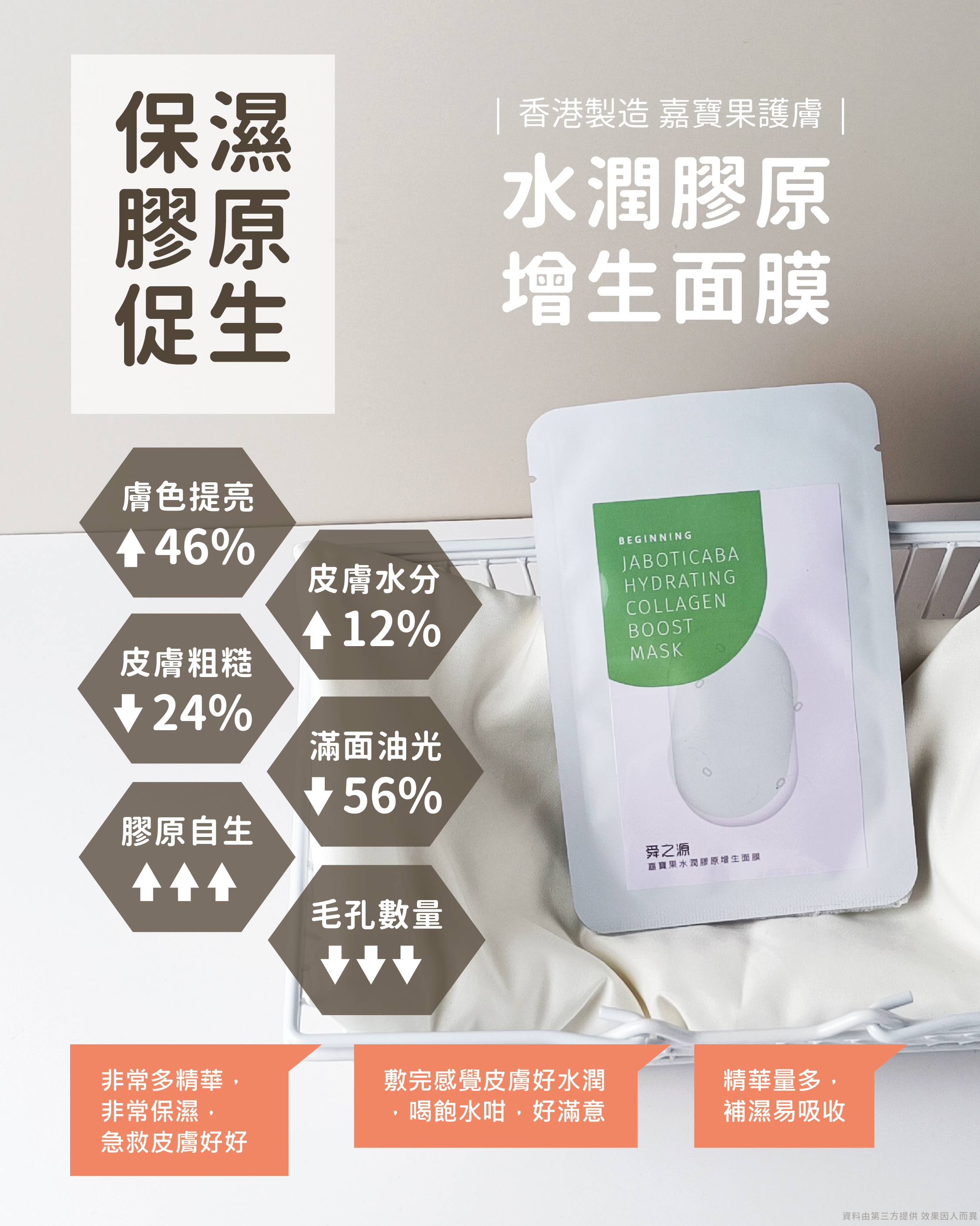 20片自由搭！3款嘉寶果面膜任選（抗痘修護/修復/水潤膠原增生)