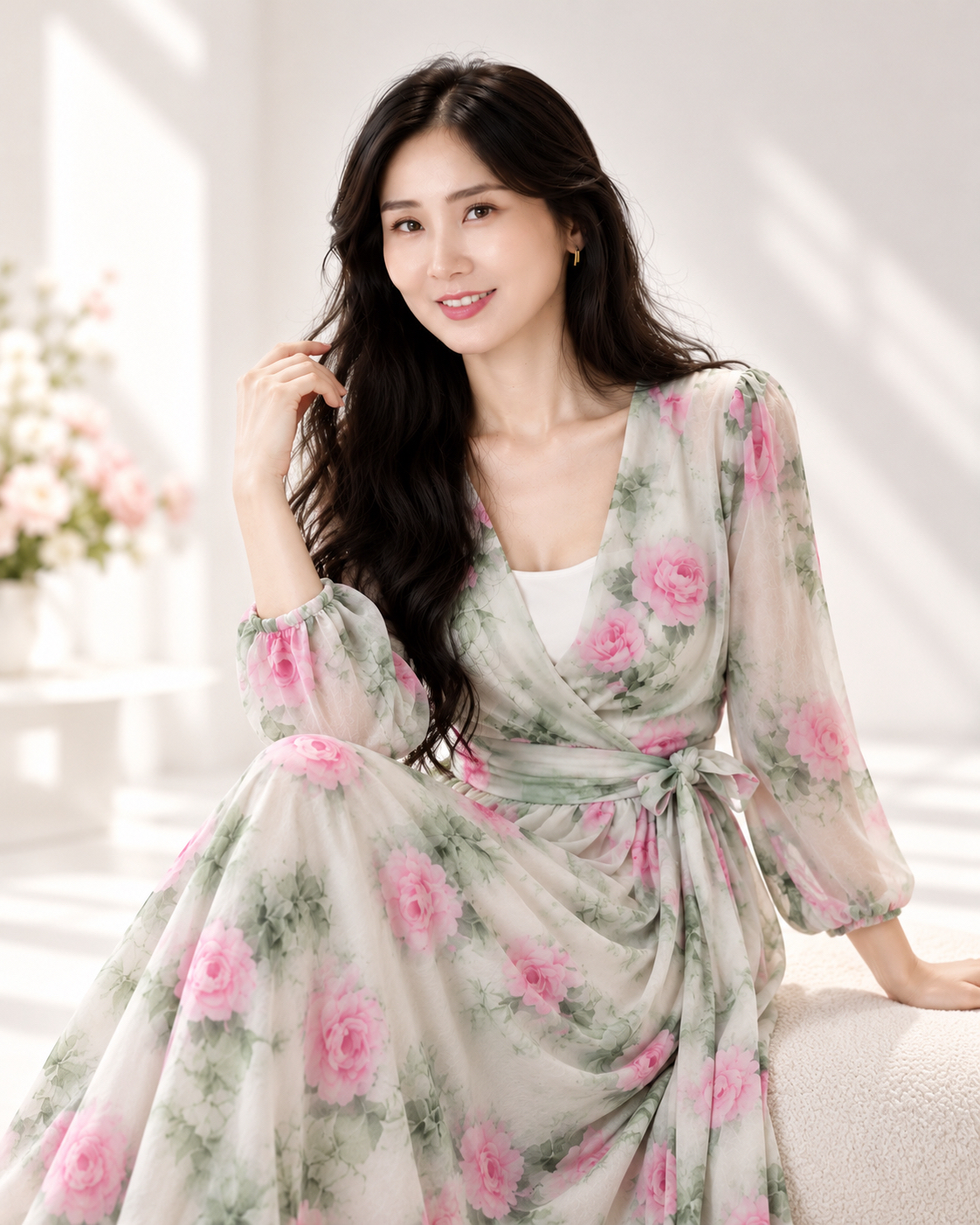 5173 Jade Blossom Ensemble Set Wear