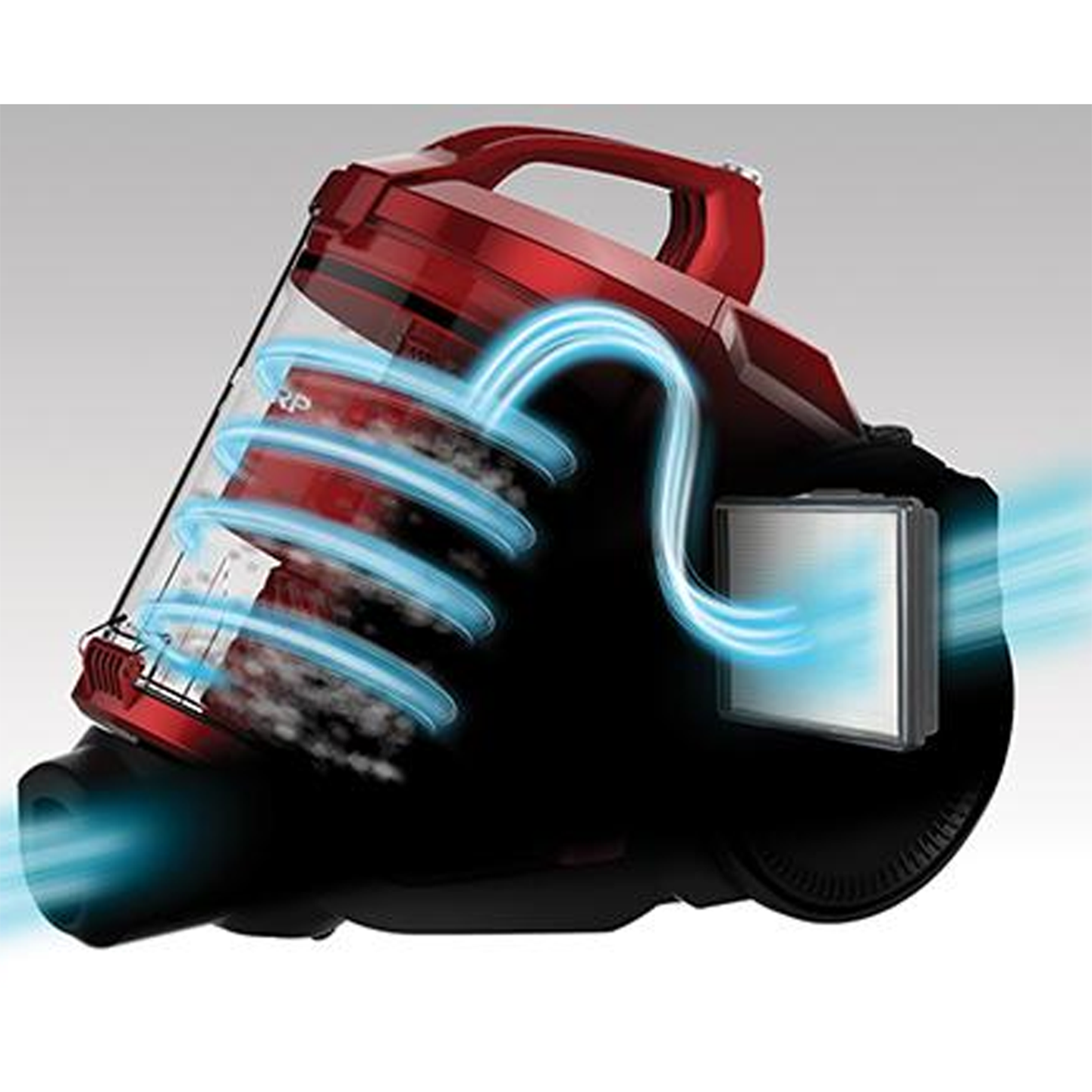 Sharp 1800W Bagless Vacuum Cleaner (ECC1819R)