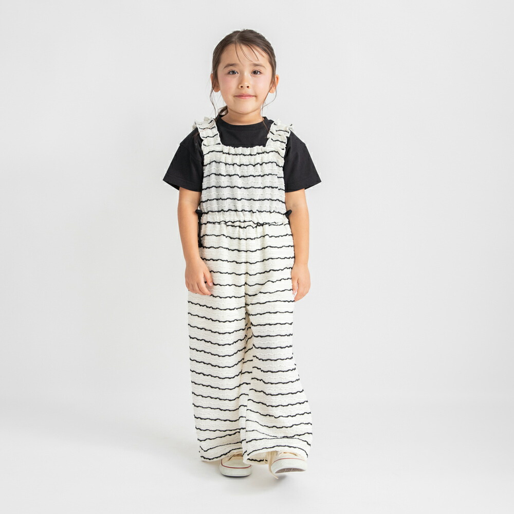 🆕【⭐訂購⭐】🇯🇵 日本直送 🌀女童提花連身褲 [2款選]🌀 [ELCA-0123][260414]