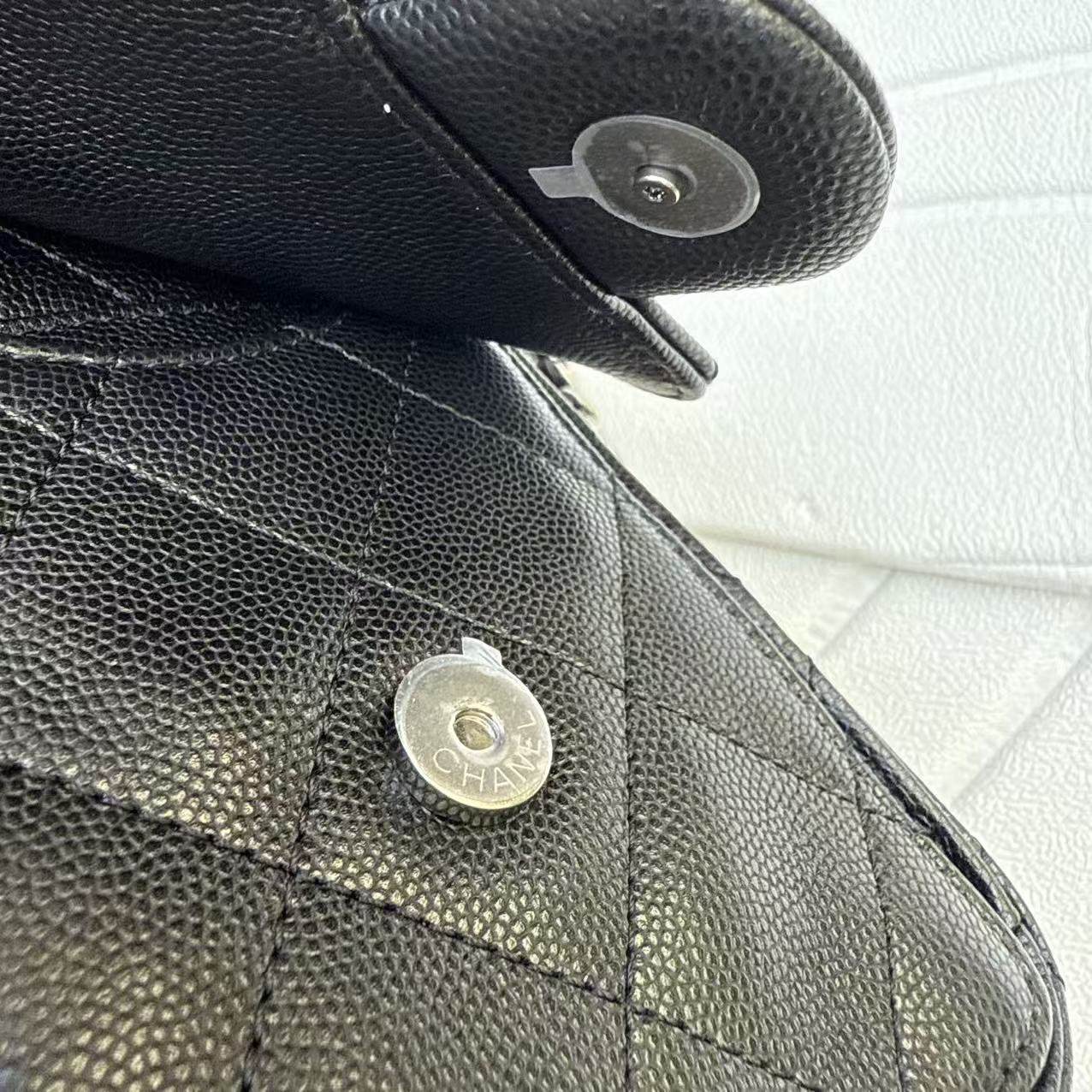 《香港正單》Chanel mini25bag黑色銀扣做舊斷貨王‼️