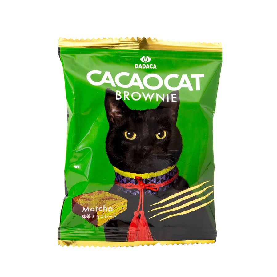 CACAOCAT Brownie 禮盒裝（3件）- 綠茶