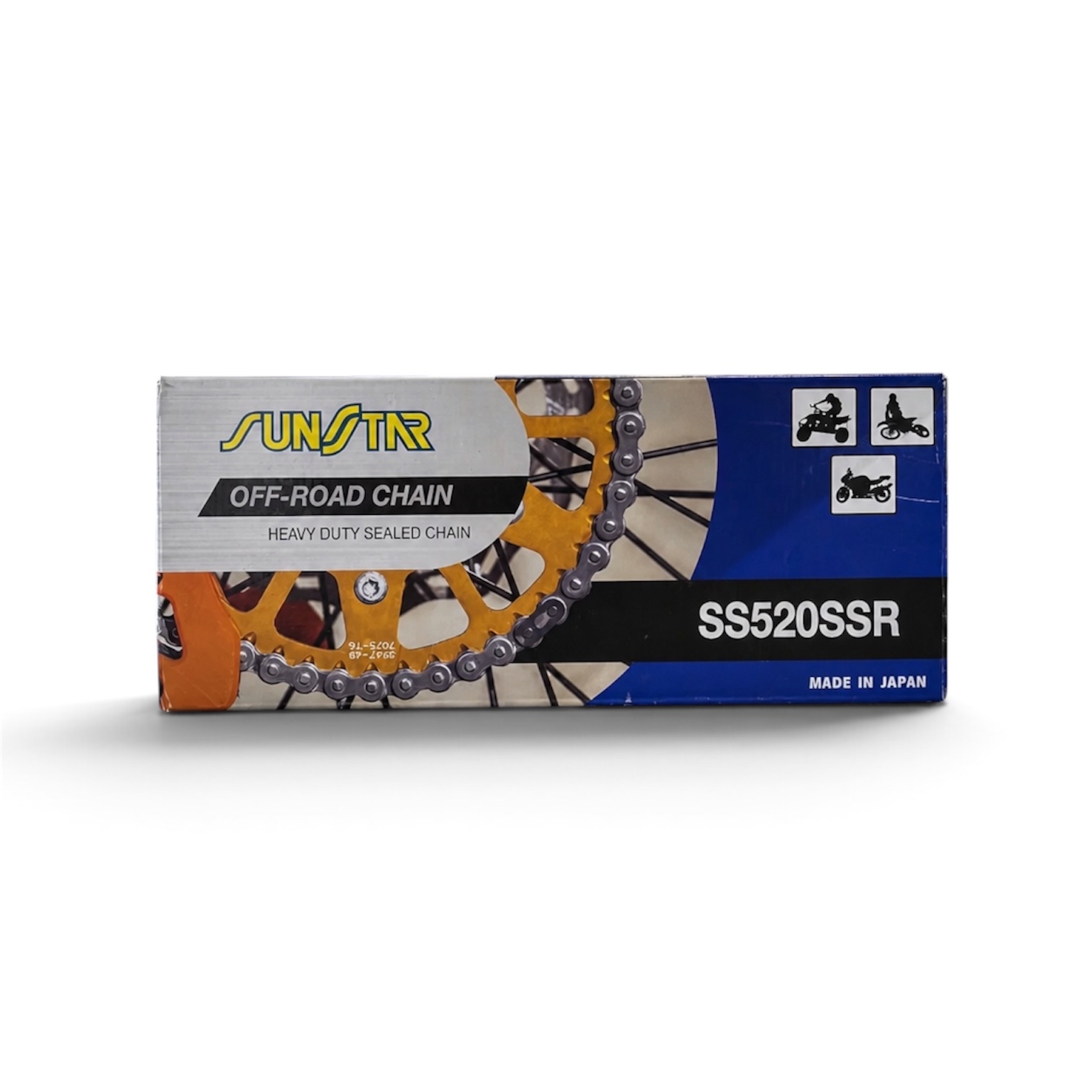 Sunstar SS520SSR Oring Motocross Chain 
