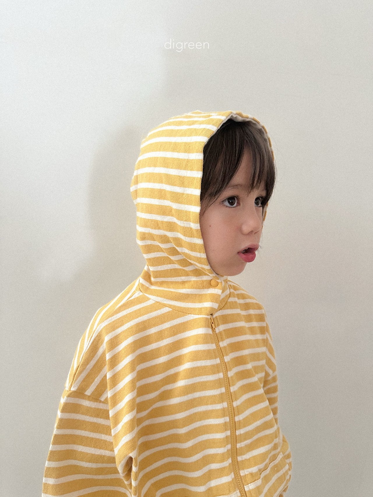 Digreen | candy hood zip-up 