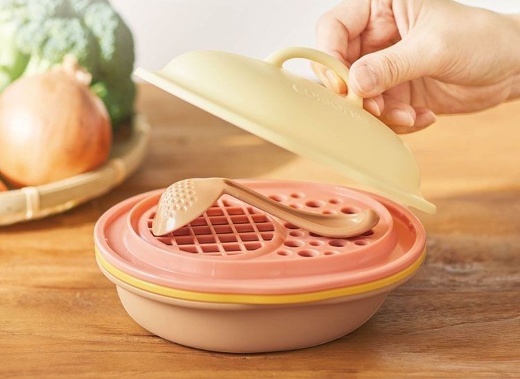 嬰兒輔食調理器具套裝 一台六大功能  [5-6個月以上適用] 平行進口