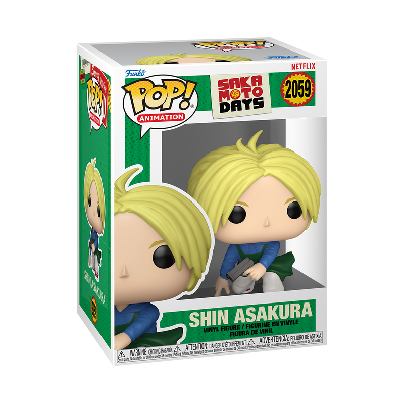 📦訂購 美國代購 Funko POP! SAKAMOTO DAYS Shin Asakura Figure 坂本日常 模型