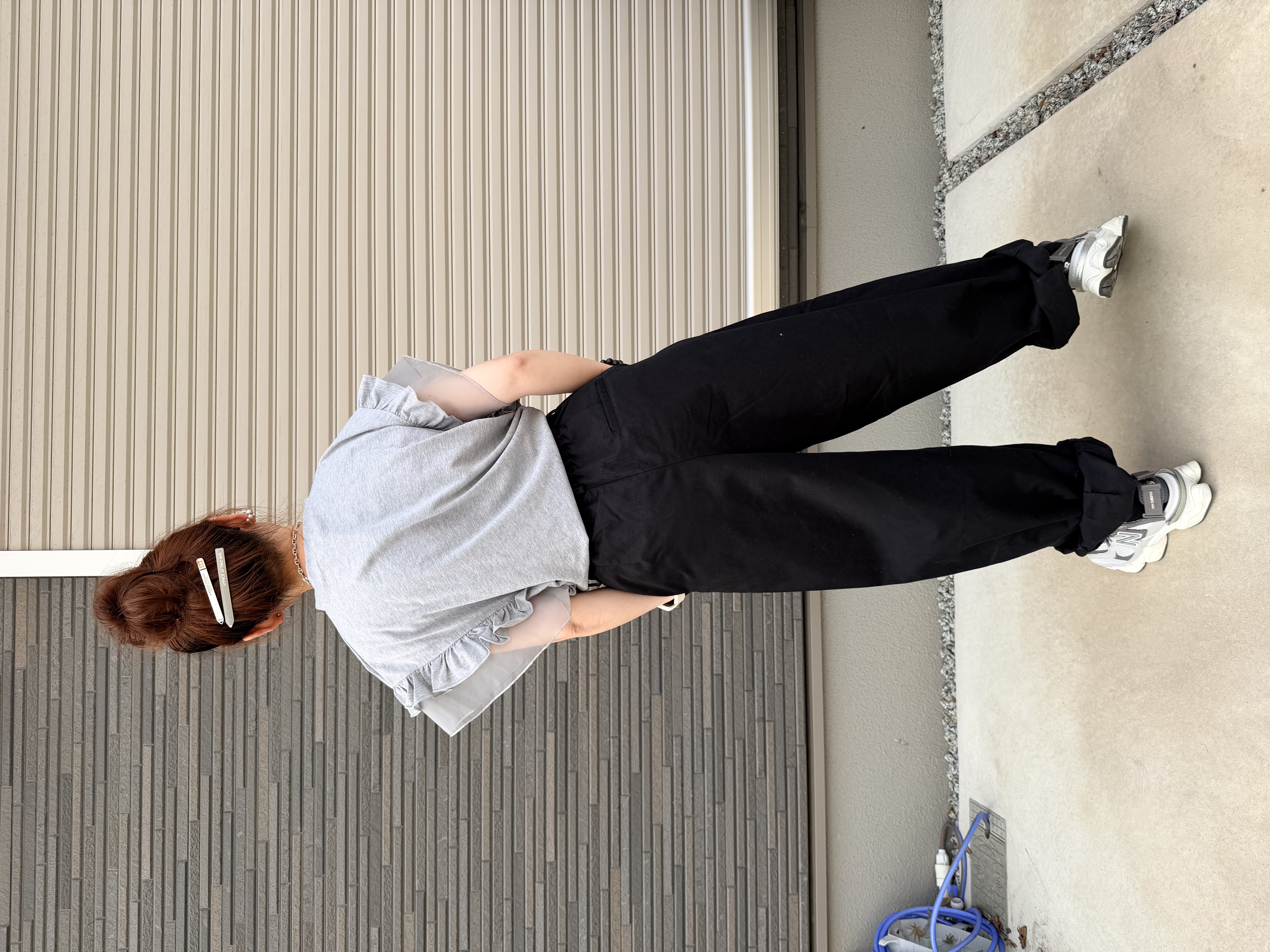日本荷葉紗紗邊邊衫