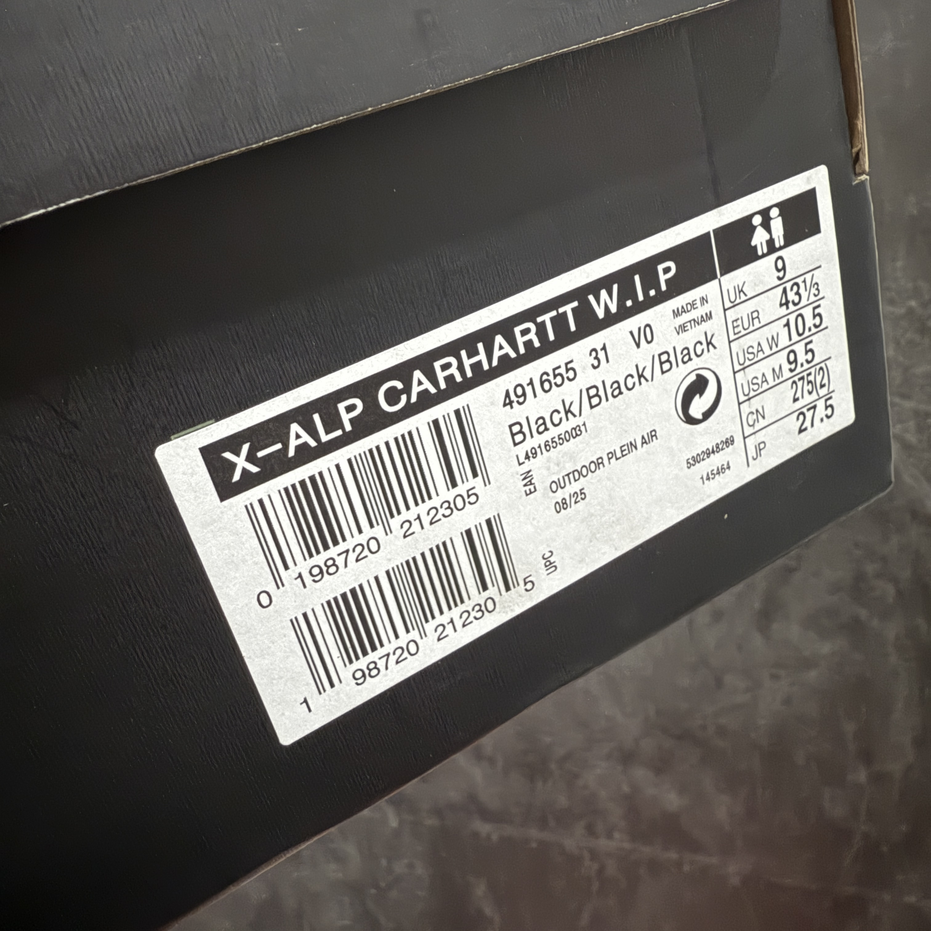 Carhartt WIP x Salomon X-ALP L49165500