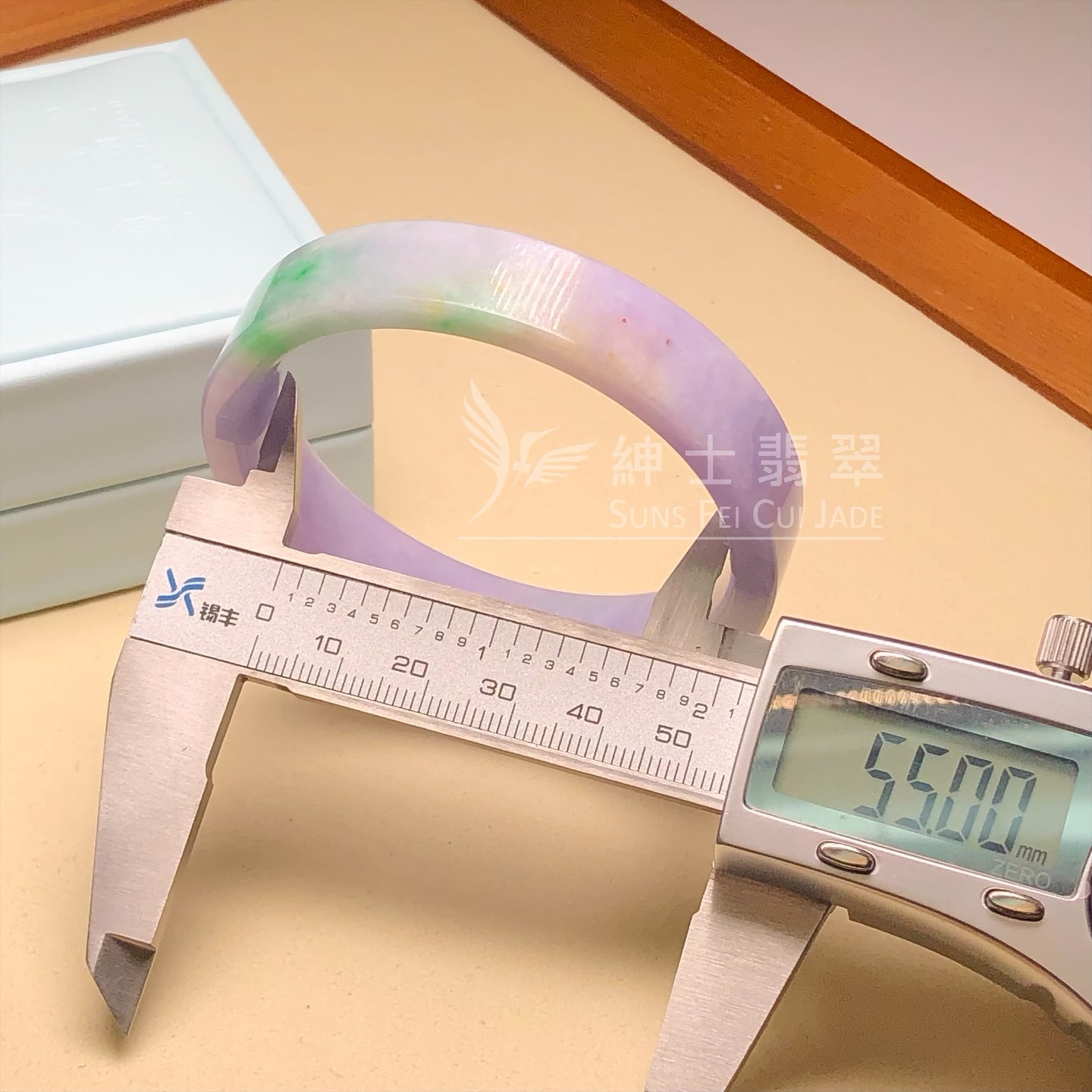 木那濃紫春彩方鐲55mm