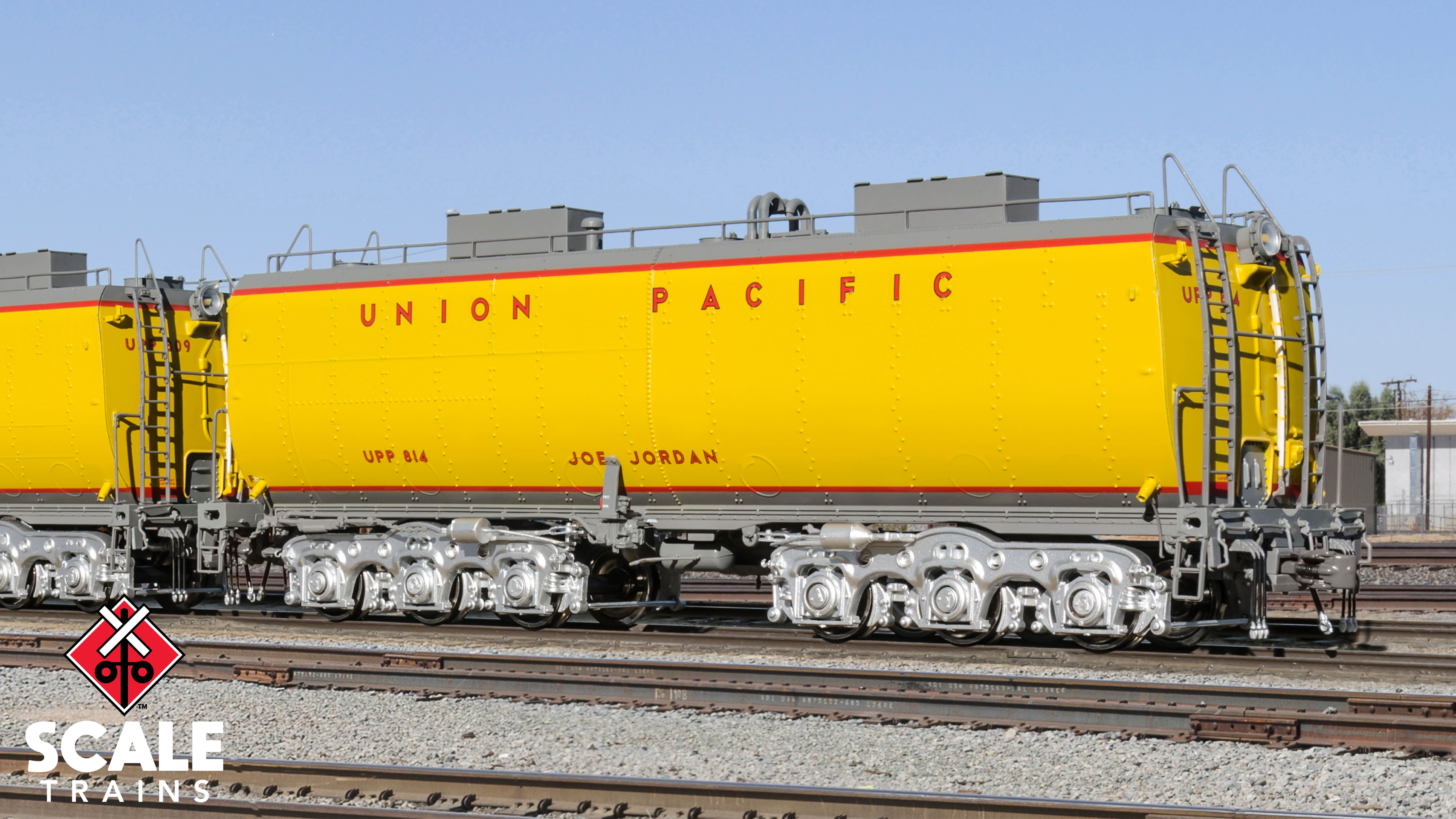 Scaletrains N （1：160） Union Pacific Late Steam Excursion Water Tender Set (配置模擬及數碼燈光效果）