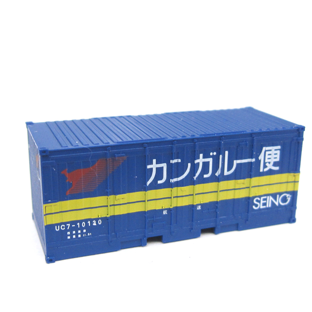 Tomix N 3185 UC7形コンテナ(西濃運輸・新塗装・3個入り)