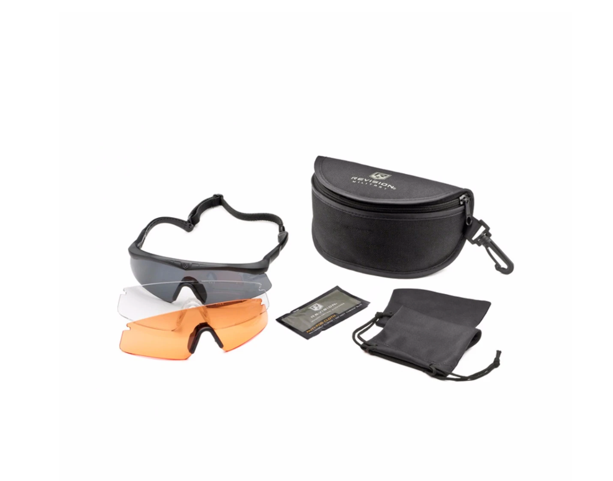 Revision Sawfly Eyewear 3 Lens Vermillion Kit