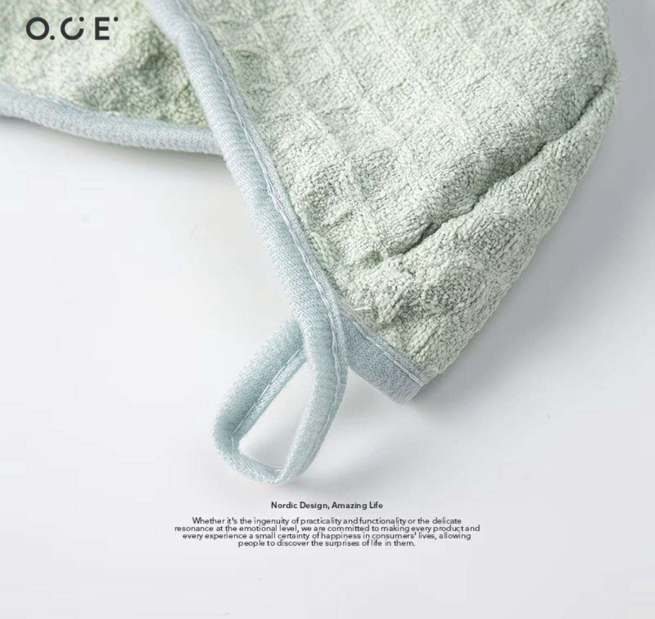 Soft 4D waffle hair Drying Cap