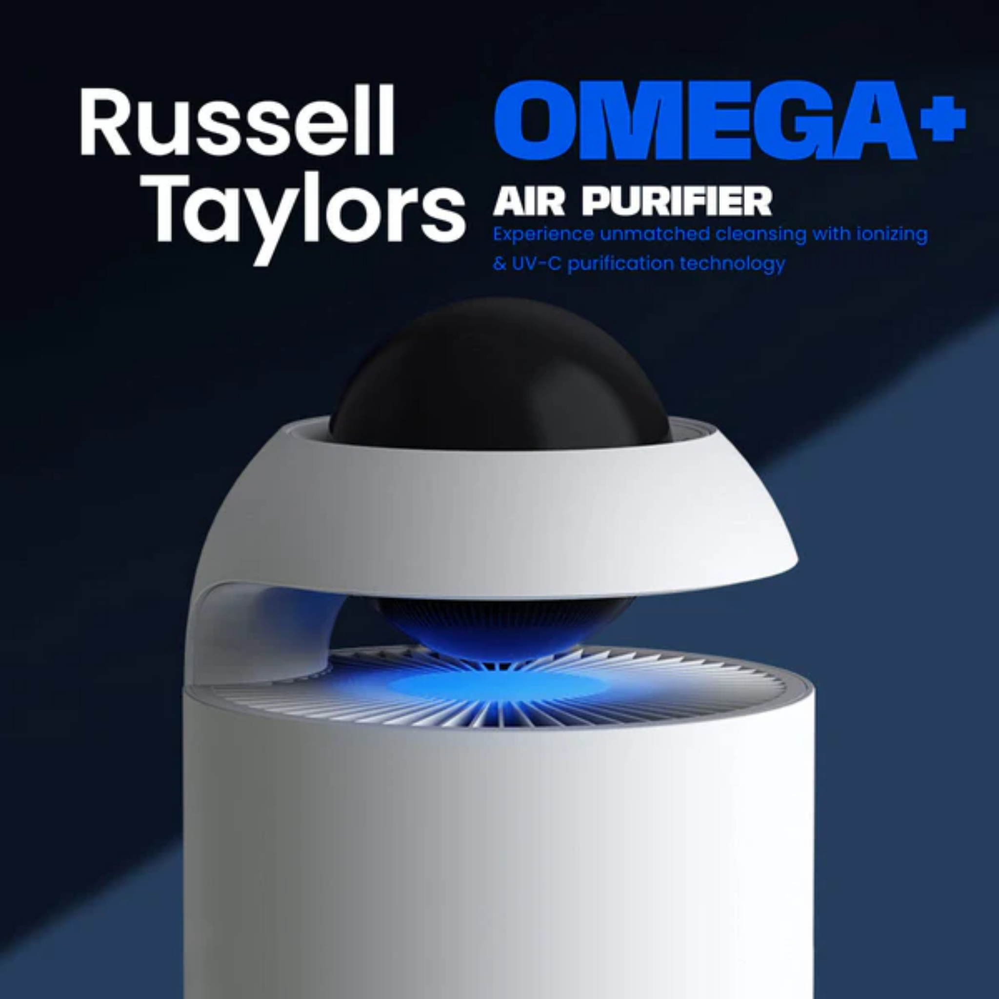 Russell Taylors Omega Plus Air Purifier