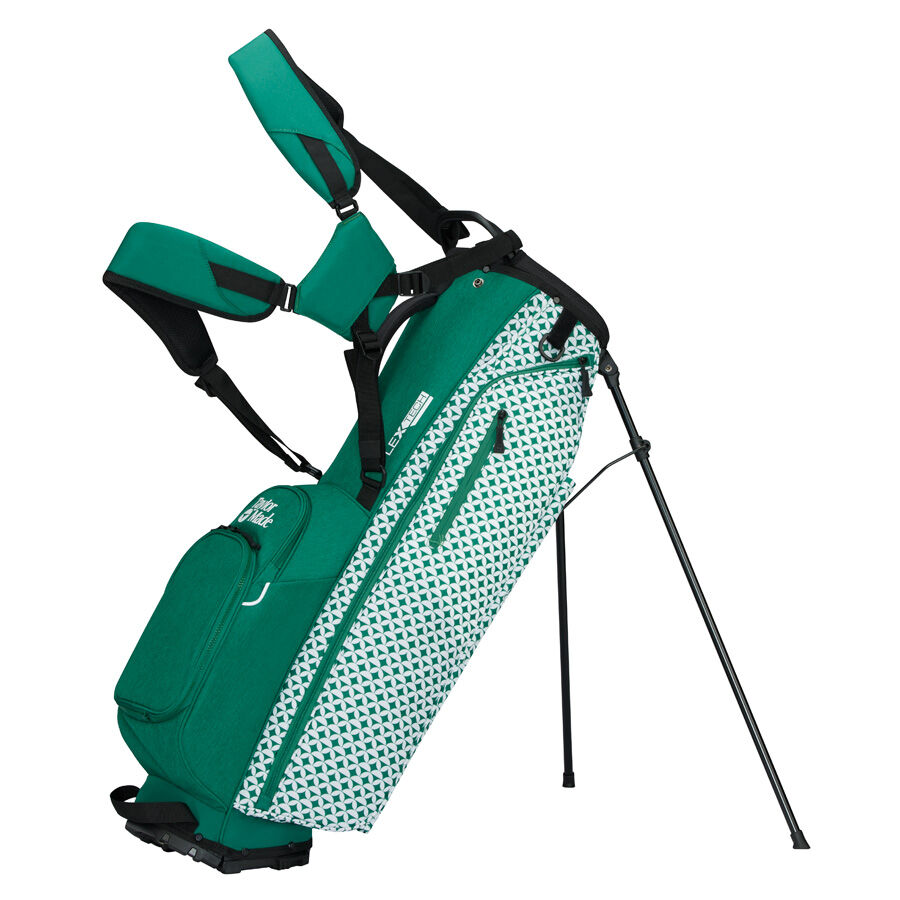 TAYLORMADE FLEXTECH 高爾夫球支架包 - 綠白色