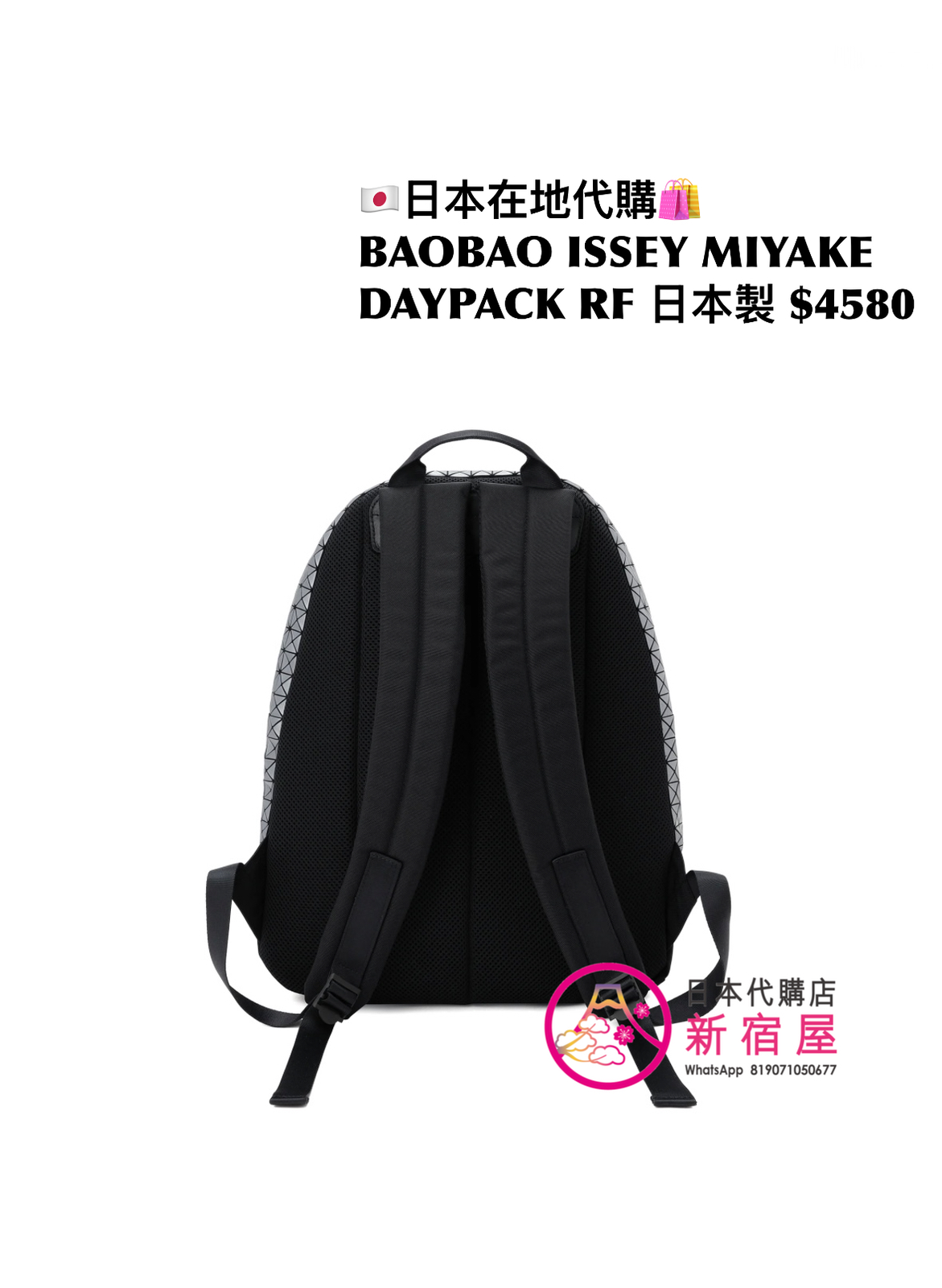 BAOBAO ISSEY MIYAKE DAYPACK REFLECTOR 