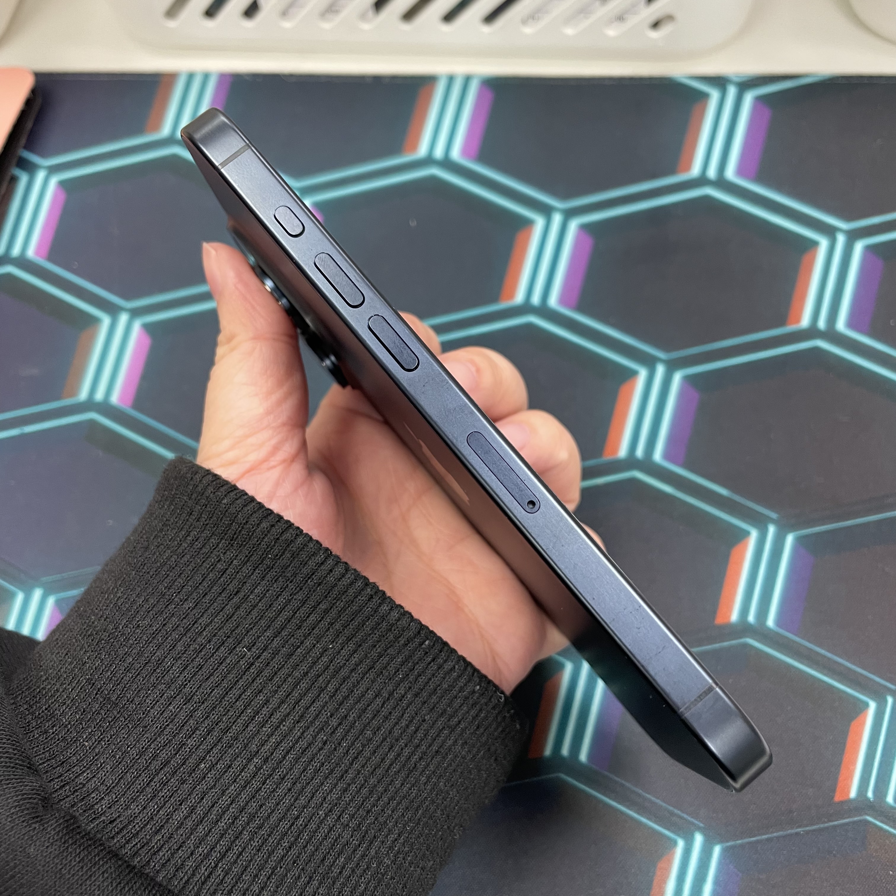 *6429 15 pro 完美機 256GB 電88 藍色 blue