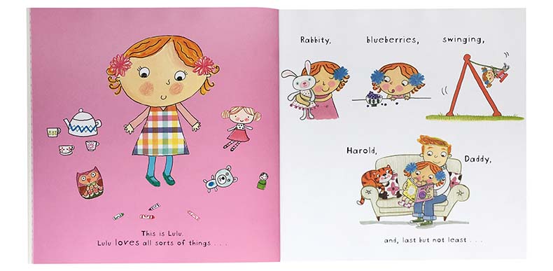 Bloomsbury Publishing LULU 系列翻翻書 Lulu loves Nursery