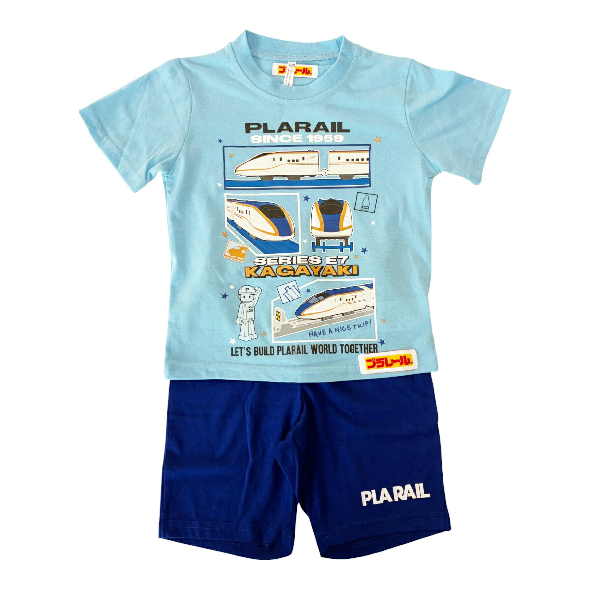🆕【⭐訂購⭐】🇯🇵日本直送 🌀#新幹線 短袖家居服套裝［2款選］🌀[PLFA-0139] [260713]