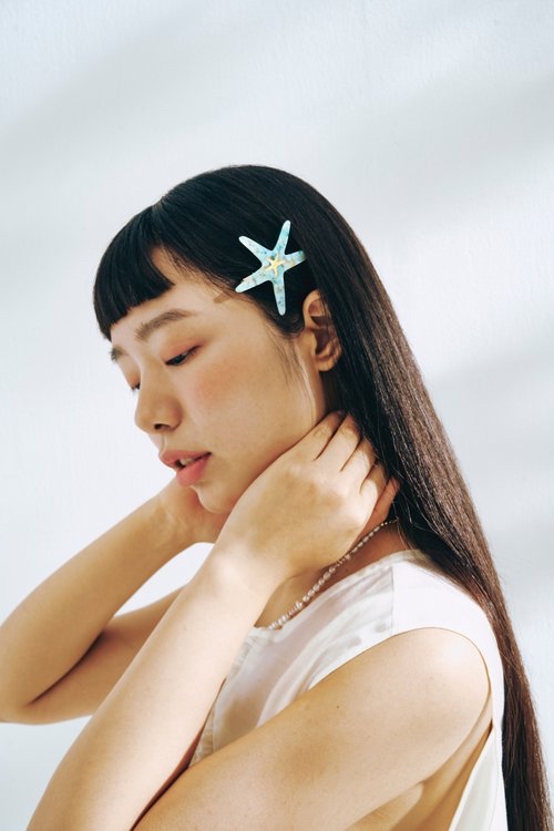 海星 髮夾 鴨嘴夾