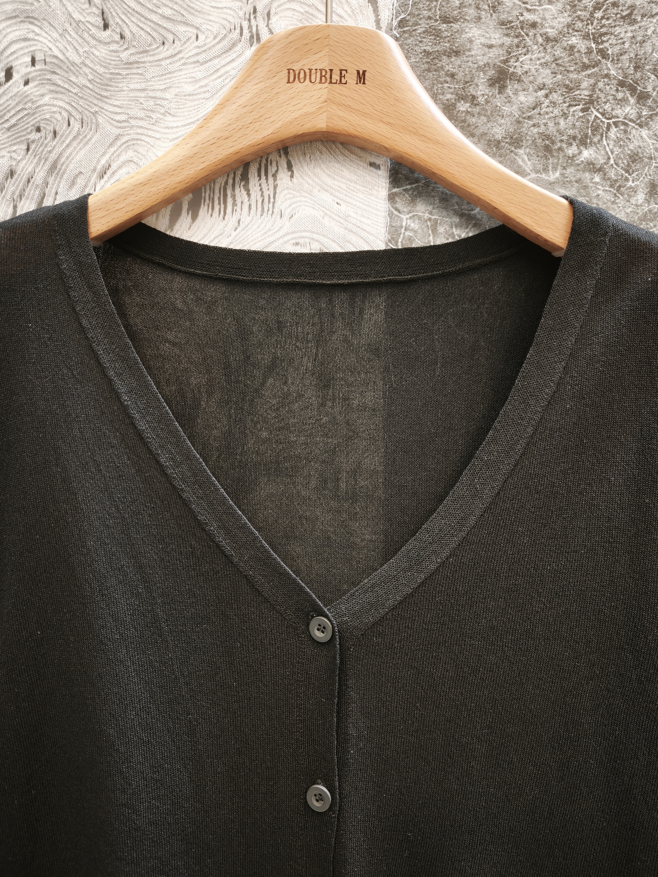 滑料冰絲針織外套