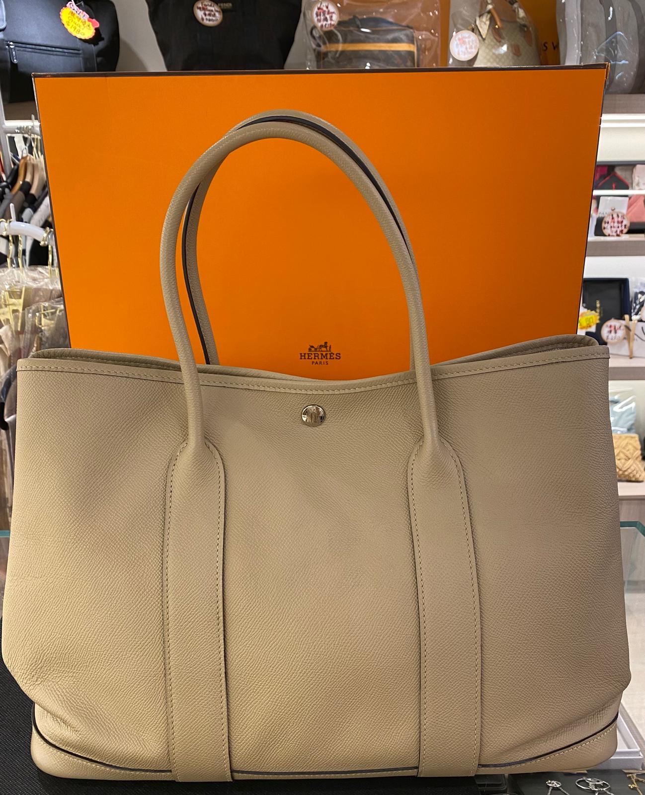 HERMES Garden party 36 風衣灰