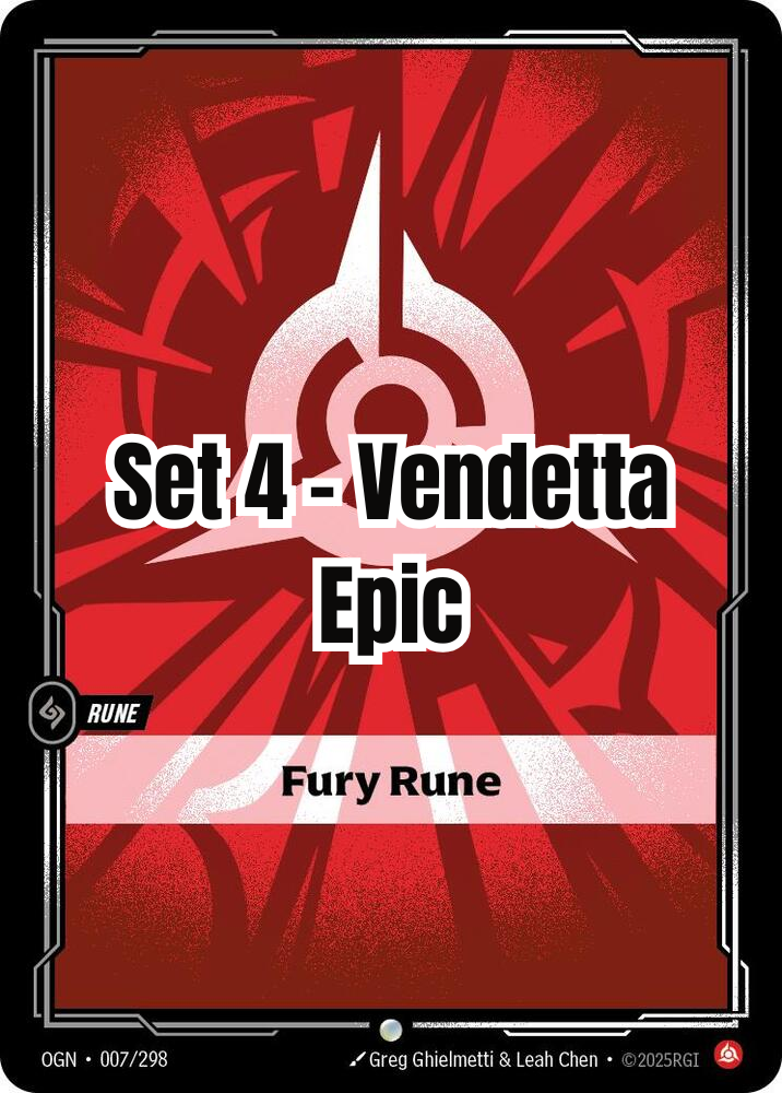 Vendetta - Epic - Fury Rune (Set 4)