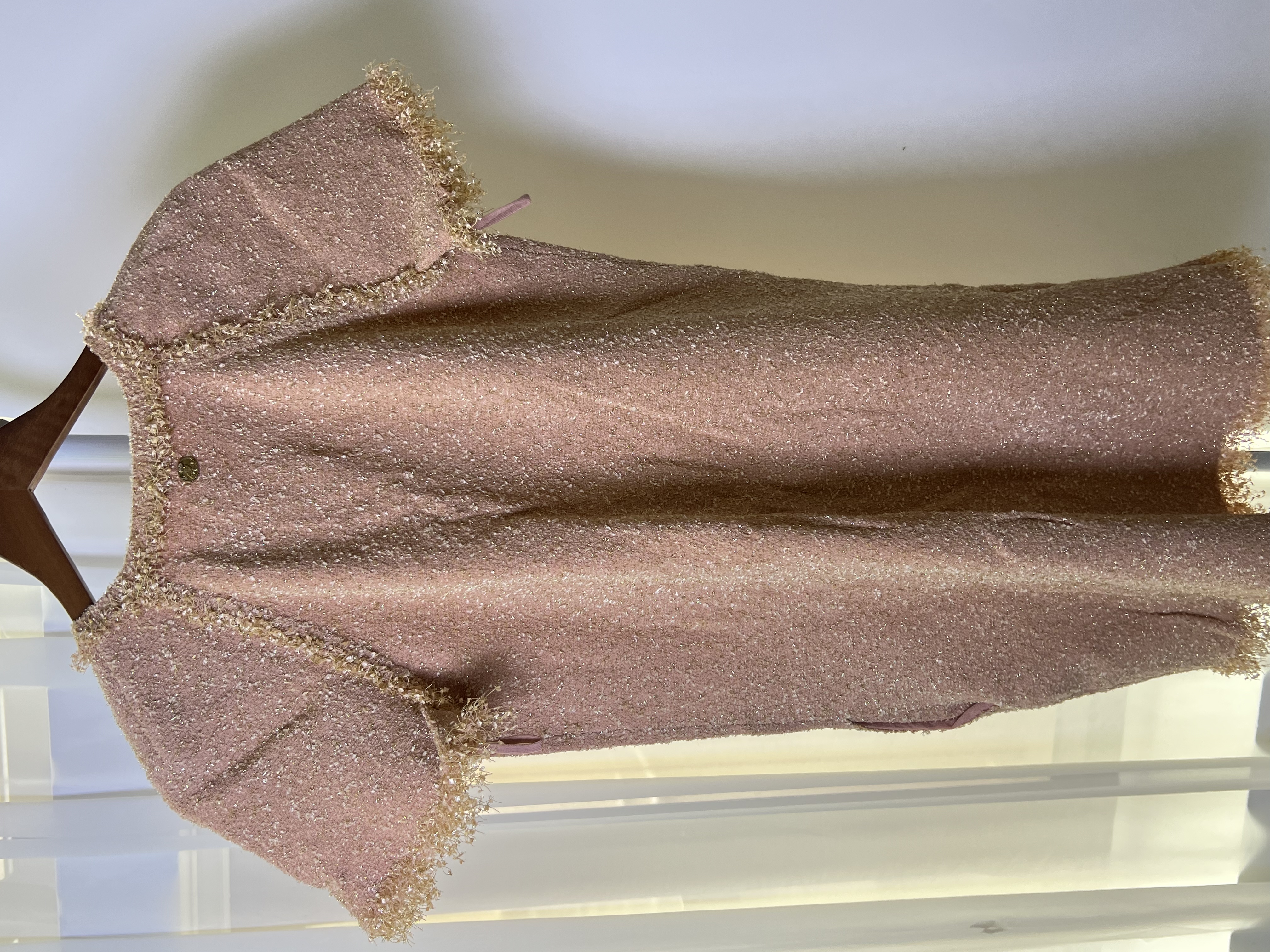 Pre-Owned Chanel Pink Tweed Dress / Product Code: 26041930