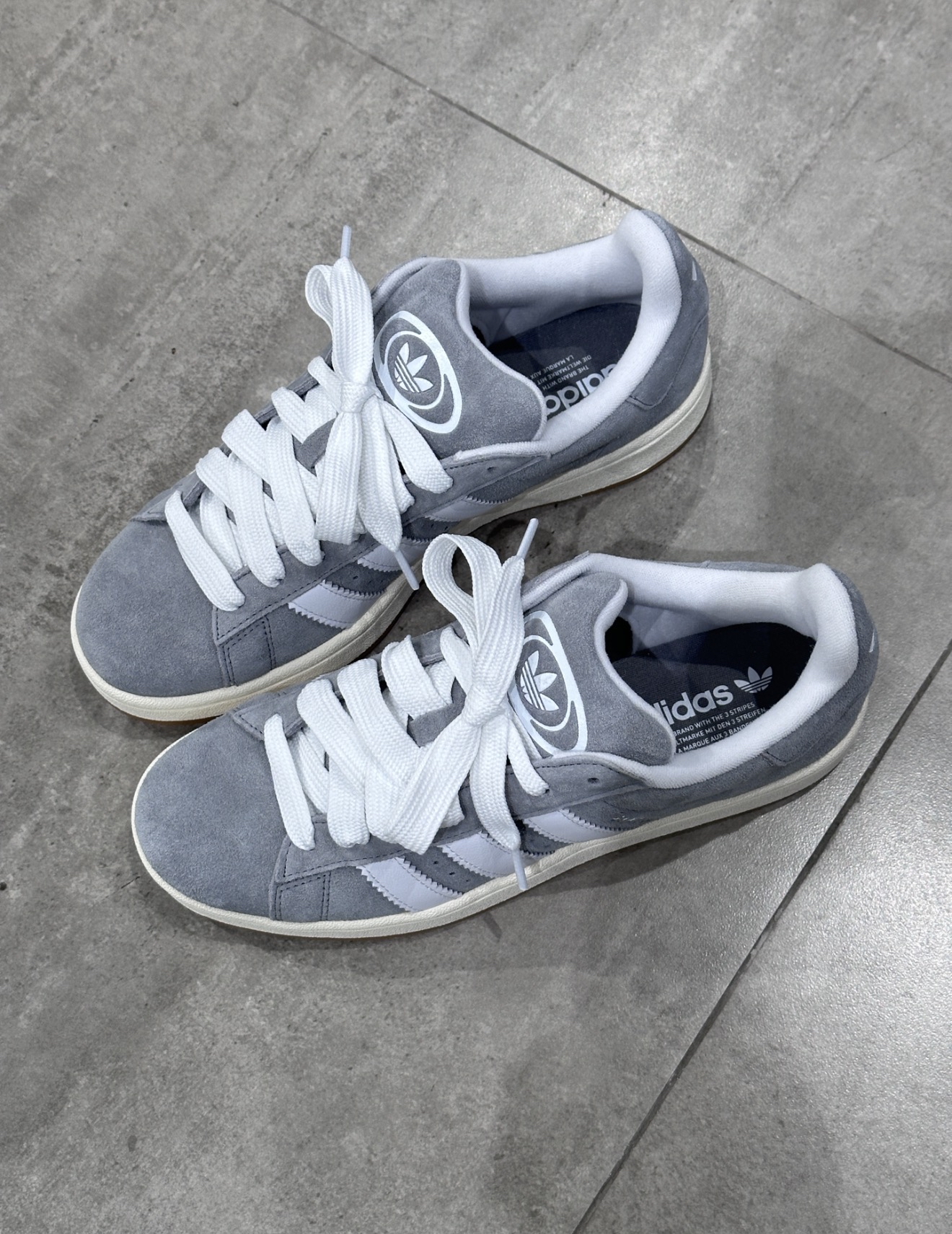 Adidas Campus 00s Grey White HQ8707