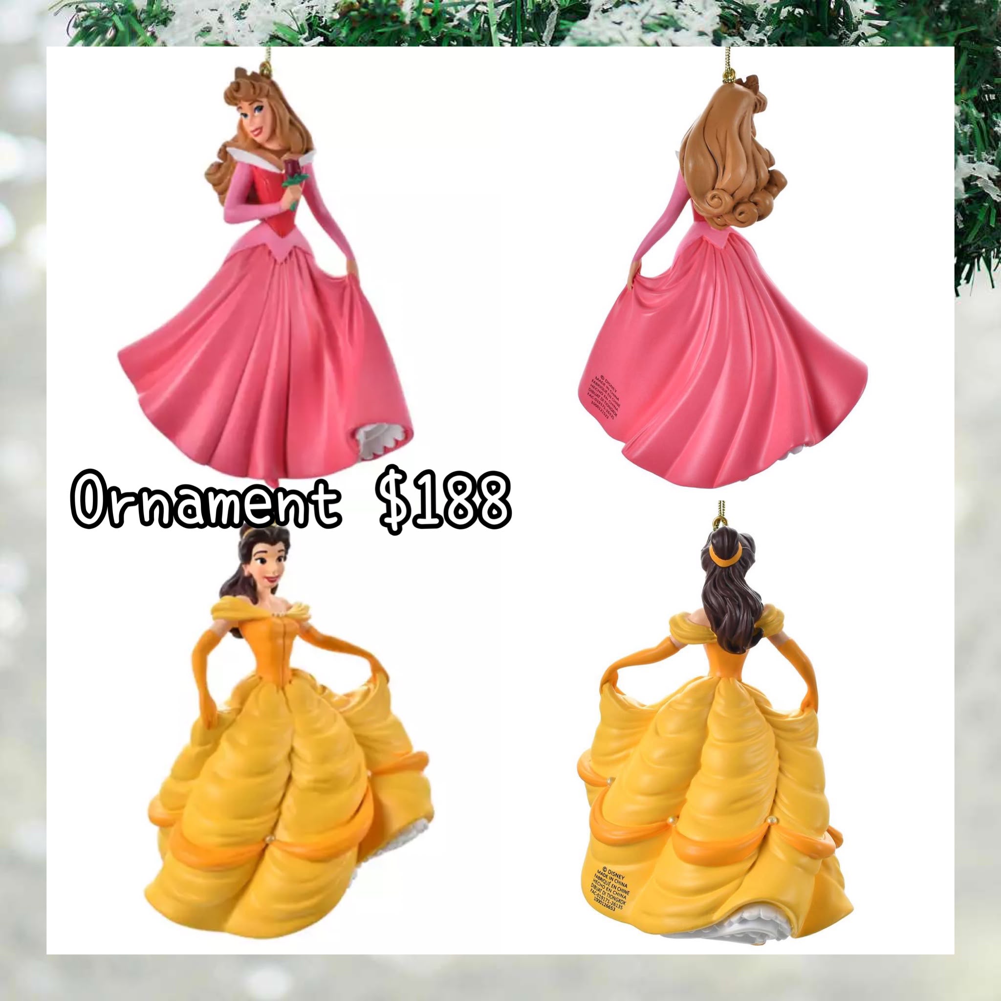 ：日本：2026 DISNEY CHRISTMAS ORNAMENT 2/10 日本發賣 ORNAMENT