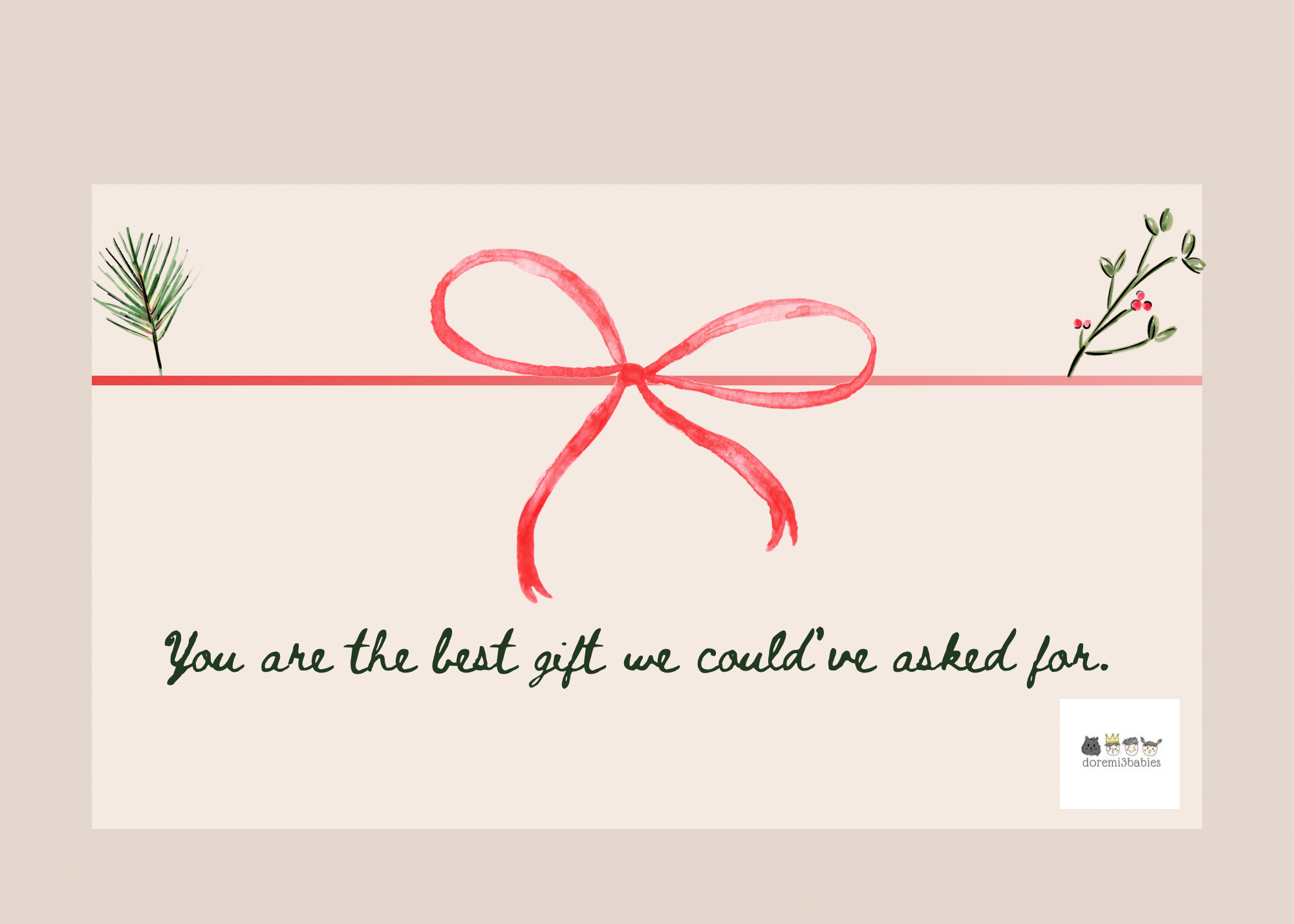 Doremi3babies 電子禮券