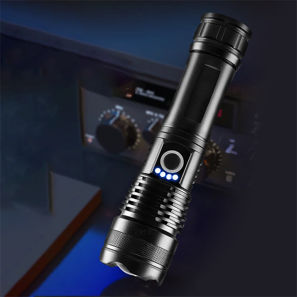 戶外強光遠射手電筒 內置電池 UB0273