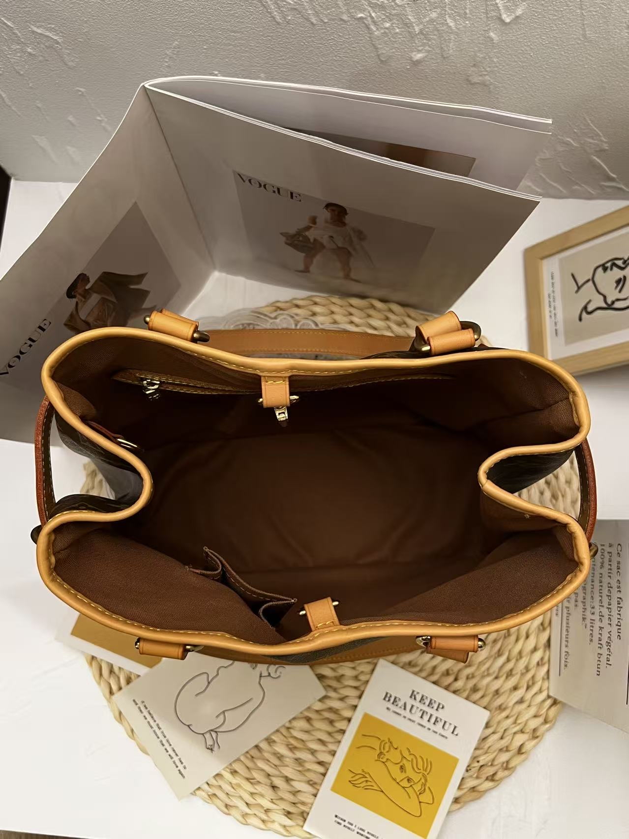 LV Monogram Batignolles Vertical Bag